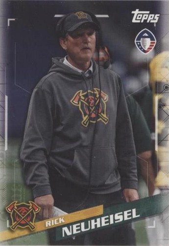 2019 Topps Alliance of American Football Rick Neuheisel #40