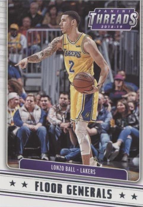 2018-19 Panini Threads - Lonzo Ball #5