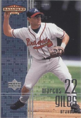 2002 Upper Deck Ballpark Idols - Marcus Giles #105
