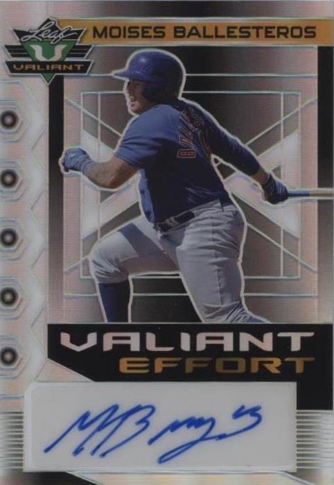 2023 Leaf Eclectic - Moises Ballesteros #VE-MB1