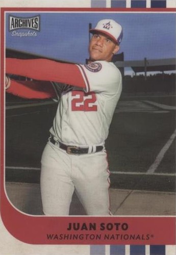 2021 Topps Archives Snapshots - Juan Soto #21