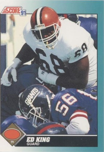 1991 Score Rookie & Traded Ed King #108T