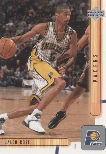 2001-02 Upper Deck - Jalen Rose #62