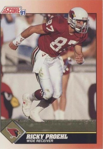 1991 Score Ricky Proehl #369