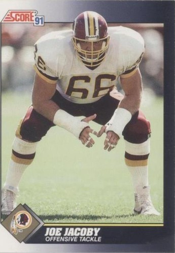 1991 Score Joe Jacoby #532