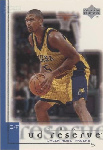 2000-01 Upper Deck Reserve - Jalen Rose #32