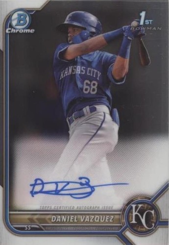 2022 Bowman Chrome - Daniel Vazquez #CPA-DVZ
