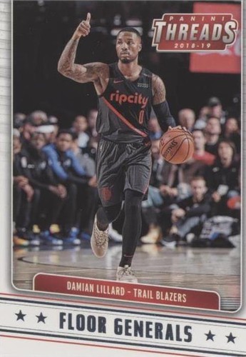 2018-19 Panini Threads - Damian Lillard #1