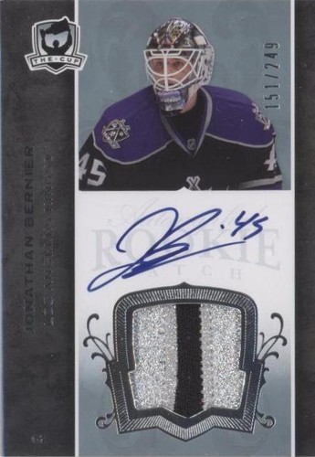 2007-08 Upper Deck The Cup - Jonathan Bernier #128