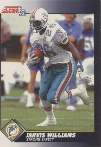 1991 Score Jarvis Williams #516