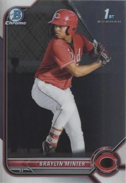 2022 Bowman - Braylin Minier #BCP-93
