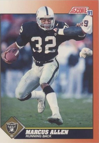1991 Score Marcus Allen #420