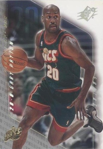 2000-01 SPx - Gary Payton #76