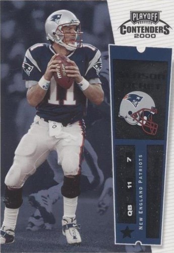 2000 Playoff Contenders Drew Bledsoe #56