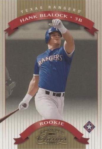 2002 Donruss Classics - Hank Blalock #130