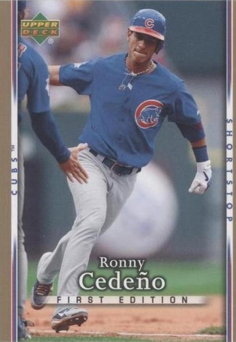 2007 Upper Deck First Edition - Ronny Cedeno #187