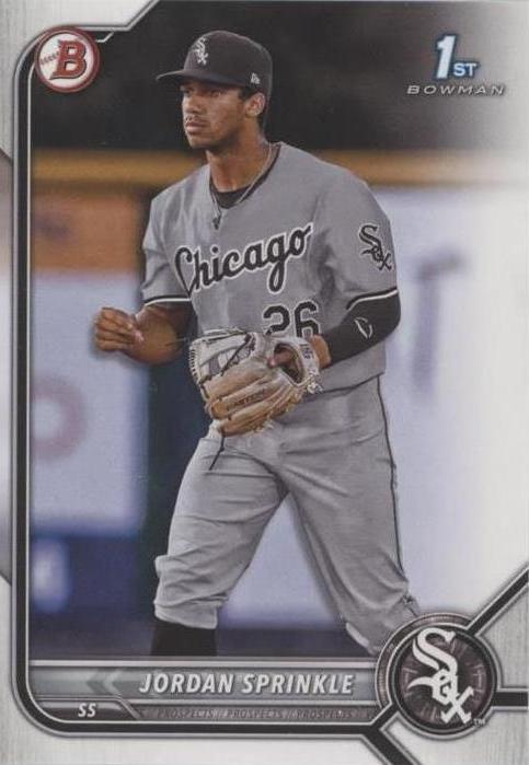 2022 Bowman Draft - Jordan Sprinkle #BD-183