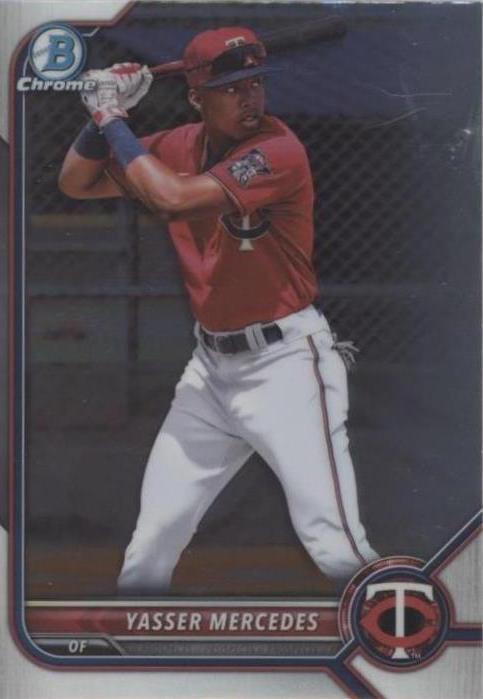 2022 Bowman Draft - Yasser Mercedes #BDC-11