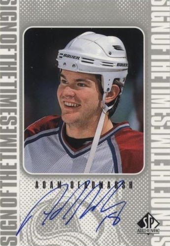 1998-99 SP Authentic - Adam Deadmarsh #AD