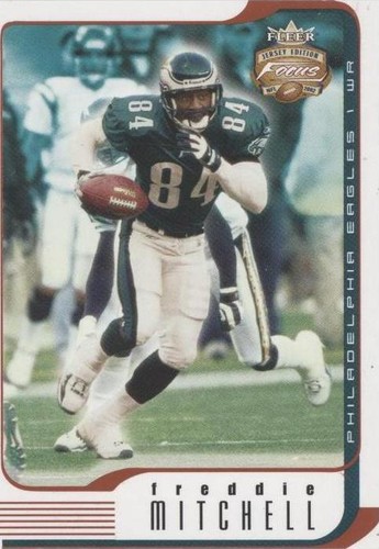 2002 Fleer Focus Jersey Edition Freddie Mitchell #59