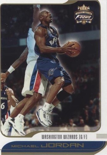 2001-02 Fleer Focus Jersey Edition - Michael Jordan #95
