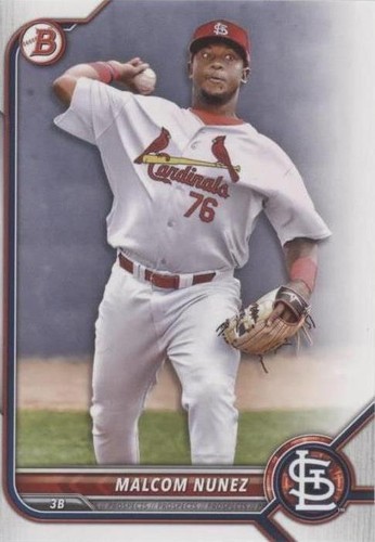 2022 Bowman - Malcom Nunez #BP-42