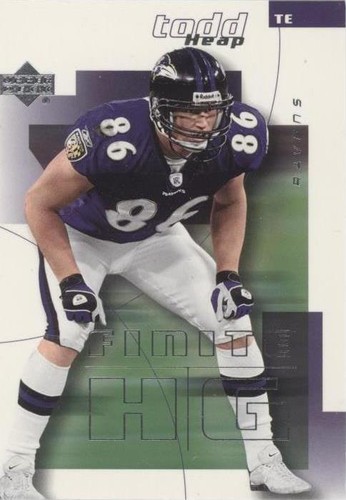 2004 Upper Deck Finite HG Todd Heap #7