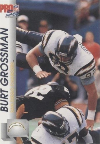 1992 Pro Set Burt Grossman #636
