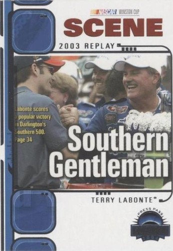 2004 Press Pass Eclipse - Terry Labonte #72