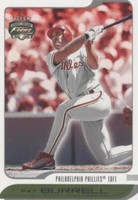 2002 Fleer Focus Jersey Edition - Pat Burrell #53