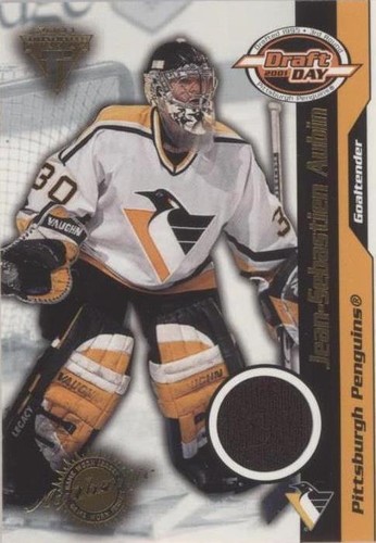 2000-01 Pacific Private Stock Titanium Draft Edition - Jean-Sebastien Aubin #80
