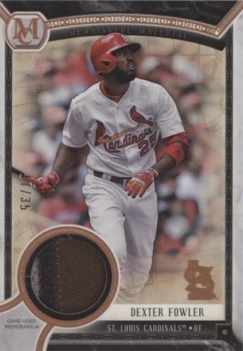 2018 Topps Museum Collection - Dexter Fowler #MMR-DF