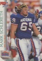 1992 Pro Set Mark Schlereth #423