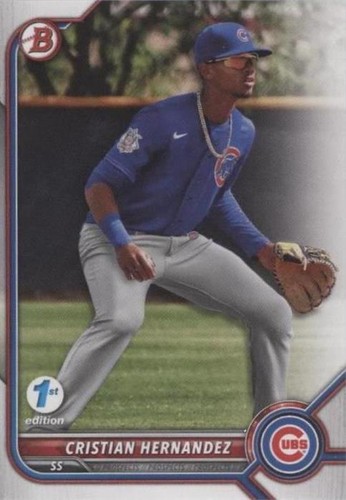 2022 Bowman 1st Edition - Cristian Hernandez #BPPF-66