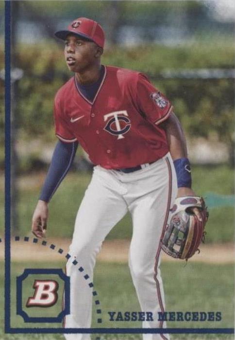 2022 Bowman Heritage - Yasser Mercedes #BHP-90
