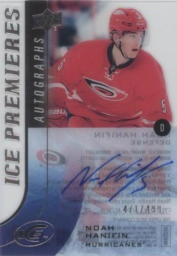 2015-16 Upper Deck Ice - Noah Hanifin #IPA-NH