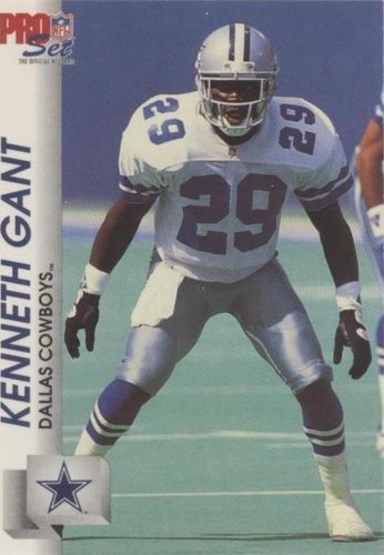 1992 Pro Set Kenneth Gant #474