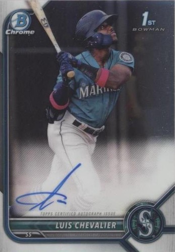 2022 Bowman Chrome - Luis Chevalier #CPA-LC
