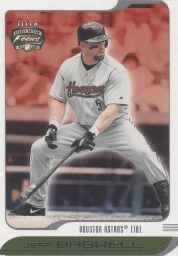 2002 Fleer Focus Jersey Edition - Jeff Bagwell #70