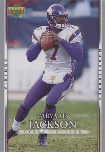 2007 Upper Deck First Edition Tarvaris Jackson #54