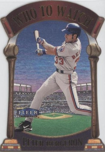 2000 Fleer Tradition - Peter Bergeron #6 WW