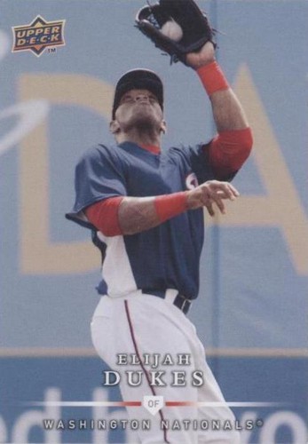 2008 Upper Deck First Edition - Elijah Dukes #498