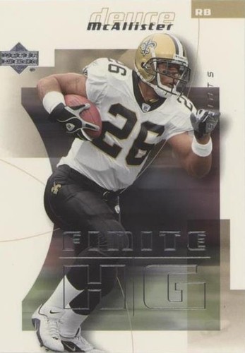 2004 Upper Deck Finite HG Deuce McAllister #62