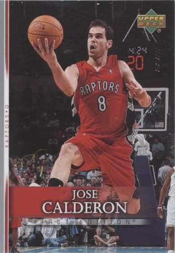 2007-08 Upper Deck First Edition - Jose Calderon #109