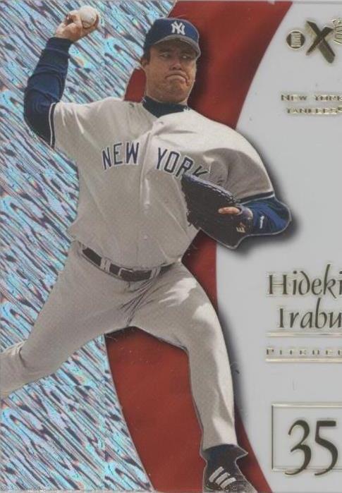 1998 Skybox EX 2001 - Hideki Irabu #80