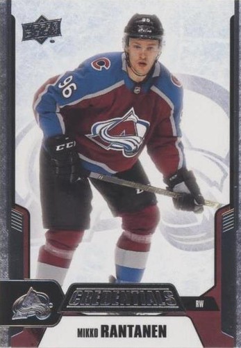 2019-20 Upper Deck Credentials - Mikko Rantanen #48