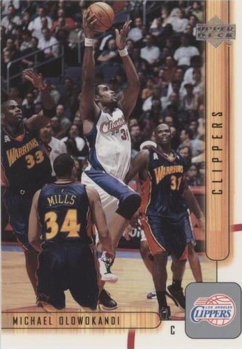 2001-02 Upper Deck - Michael Olowokandi #294