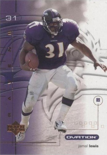 2001 Upper Deck Ovation Jamal Lewis #7