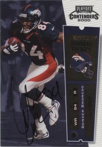 2000 Playoff Contenders Chris Cole #125