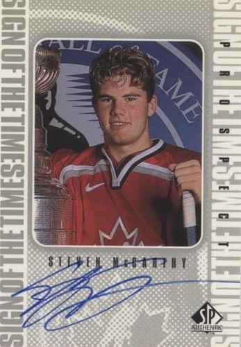 1998-99 SP Authentic - Steve Mccarthy #SM